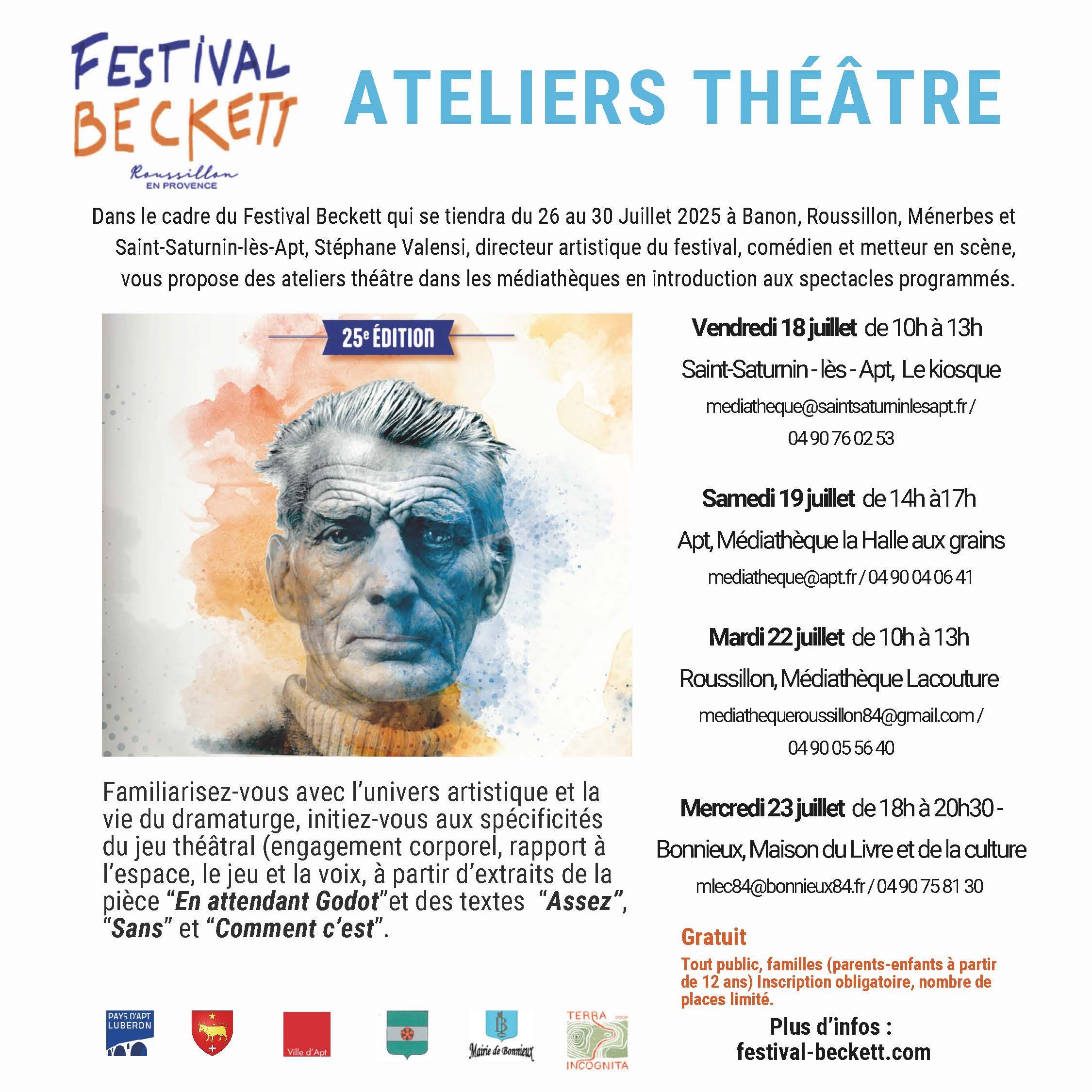 ATELIER BECKETT 2025